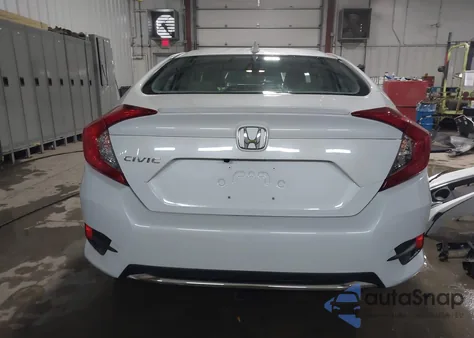 2020 Honda Civic Ex-L from USA, damaged, VIN 19XFC1F74LE008724